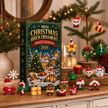 24 Days of Christmas Mini Construction Toy Advent Calendar!