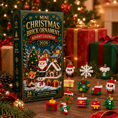 24 Days of Christmas Mini Construction Toy Advent Calendar!
