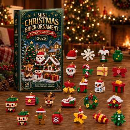24 Days of Christmas Mini Construction Toy Advent Calendar!