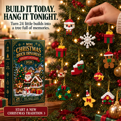 24 Days of Christmas Mini Construction Toy Advent Calendar!