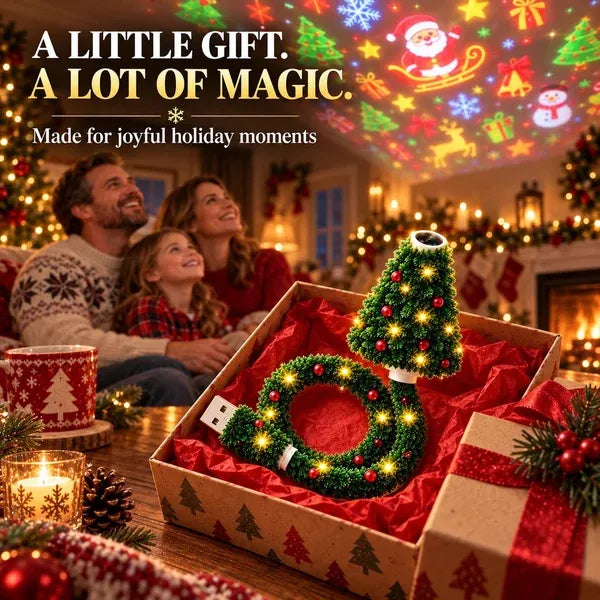 Christmas USB Projection Light – 6 Festive Scenes