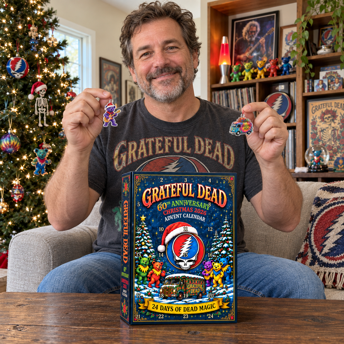 Colorful Christmas Ornament Advent Calendar – 24 Days