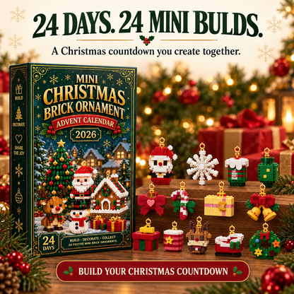 24 Days of Christmas Mini Construction Toy Advent Calendar!